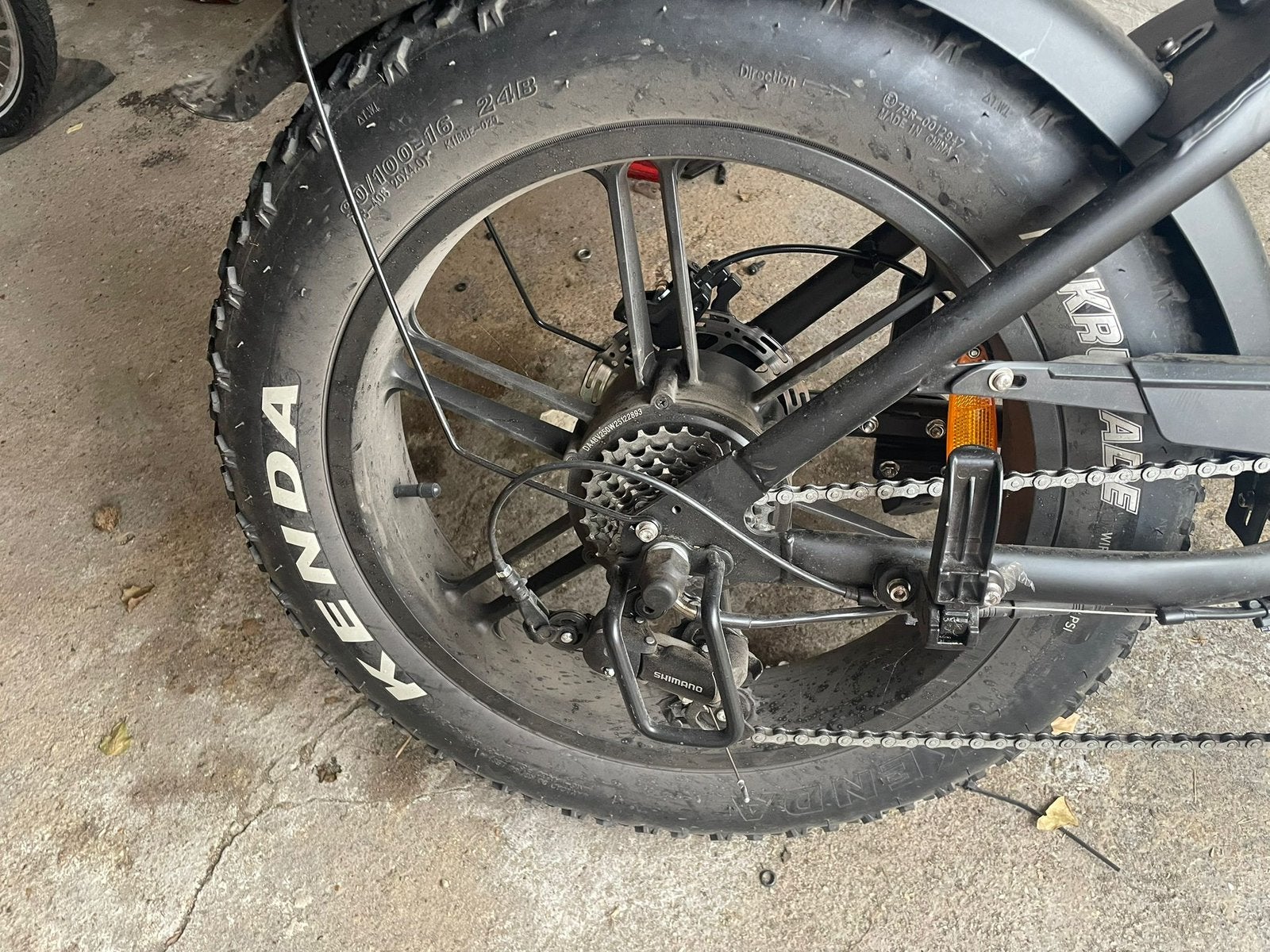 Fatbike, Ophalen