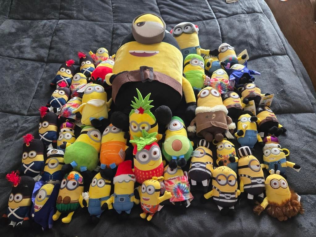 Grote verzameling Minions, Kinderen en Baby's, Speelgoed | Knuffels en Pluche, Ophalen