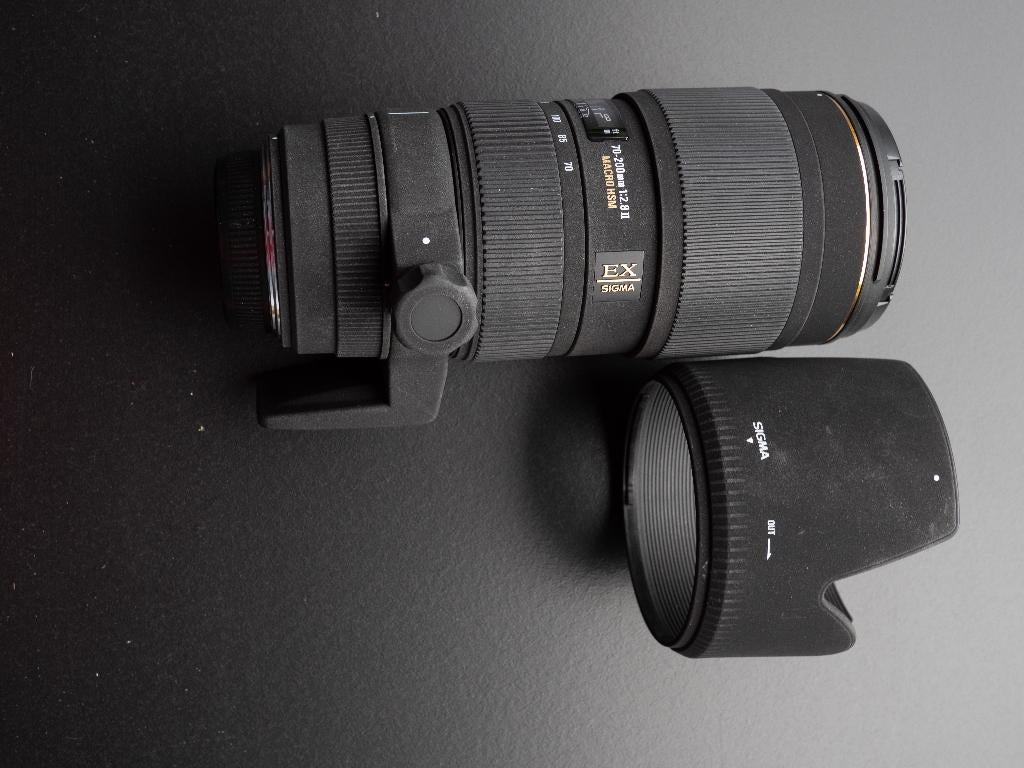 Sigma Apo 70-200 2.8, Olympus FT+ adapter mft, Audio, Tv en Foto, Ophalen of Verzenden, Gebruikt, Telelens, Zoom