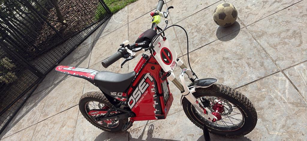 Oset 16R trailbike crosser minibike, Fietsen en Brommers, Ophalen, Zo goed als nieuw