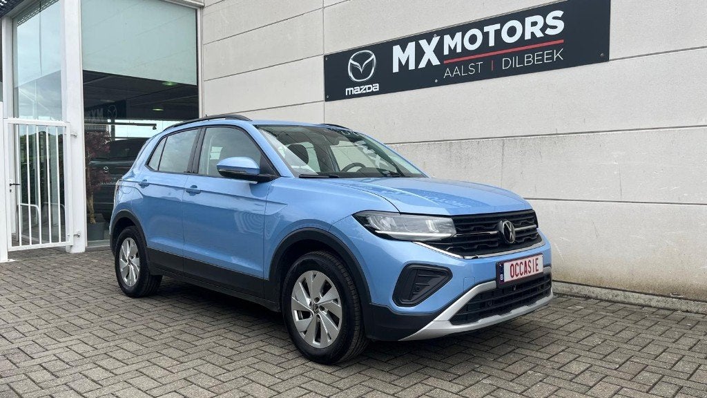 Volkswagen T-Cross Life Business 1.0 TSI DSG, Auto's, Volkswagen, Blauw, Bedrijf, 5 deurs, 3 cilinders