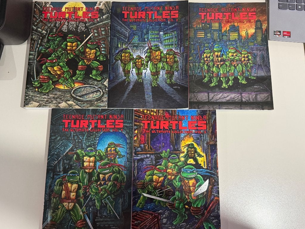 Teenage Mutant Ninja Turtles, Série complète ou Série, Comme neuf, Enlèvement, Amérique