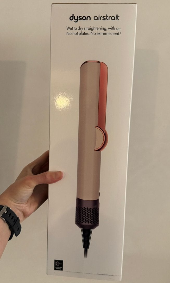 Dyson Airstraight roze, Handtassen en Accessoires, Uiterlijk | Haarverzorging, Ophalen, Zo goed als nieuw