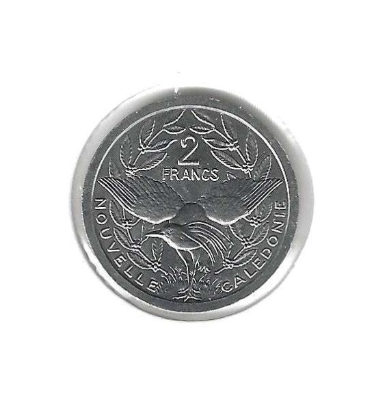 Nieuw Caledonië, 2 Francs 2013., Postzegels en Munten, Munten | Oceanië, Ophalen of Verzenden, Losse munt