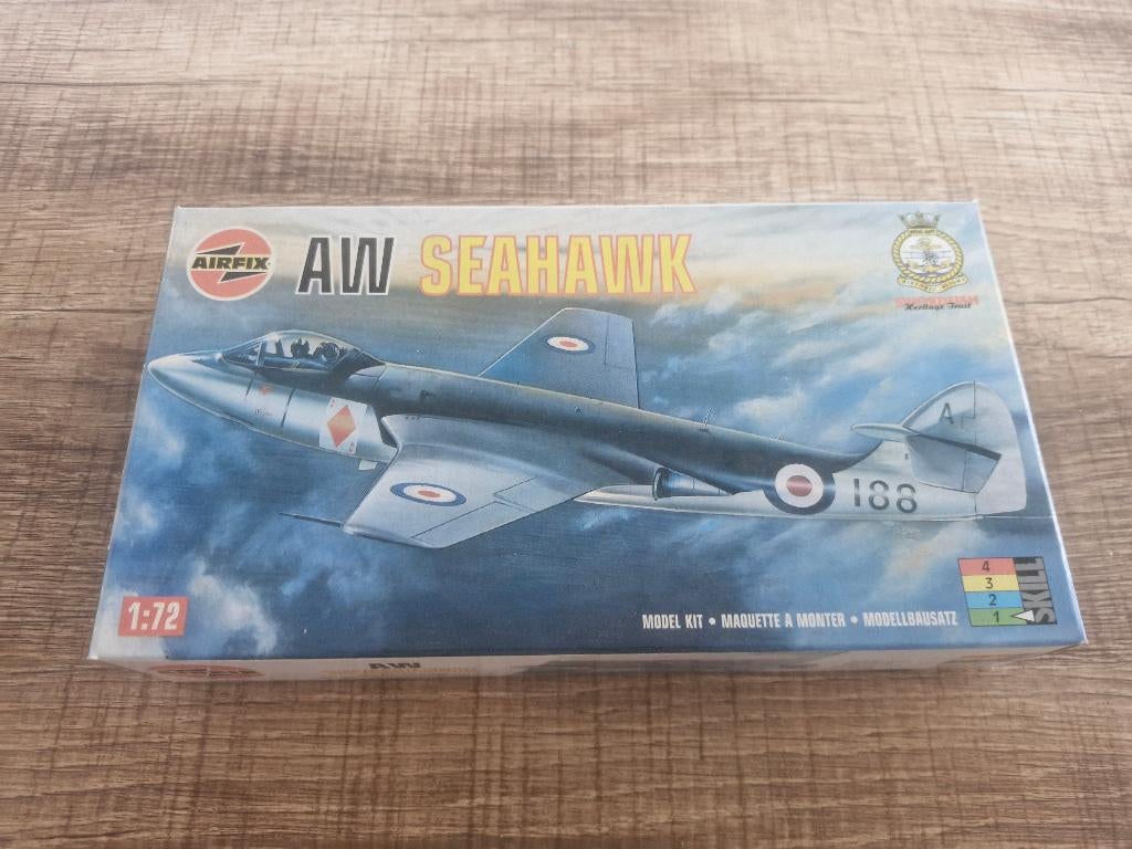 Airfix 1/72 AW Seahawk, Overige merken, 1:72 tot 1:144, Ophalen of Verzenden, Zo goed als nieuw