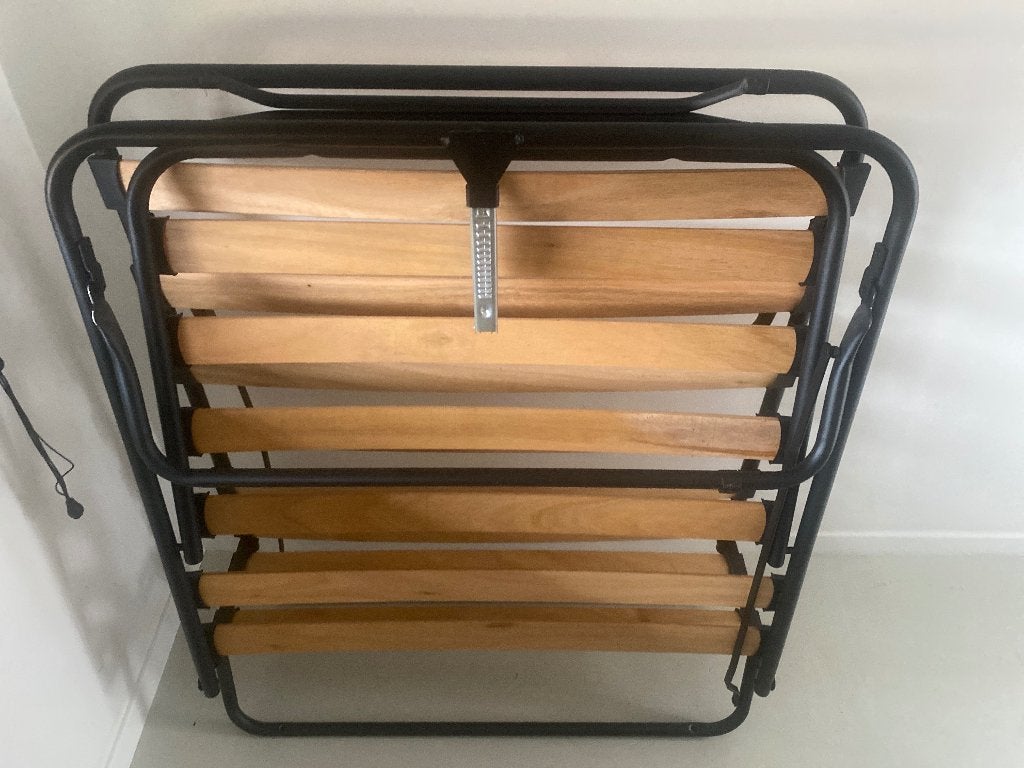 Plooibed, Huis en Inrichting, Slaapkamer | Bedden, Ophalen, Verstelbaar, 90 cm, Eenpersoons