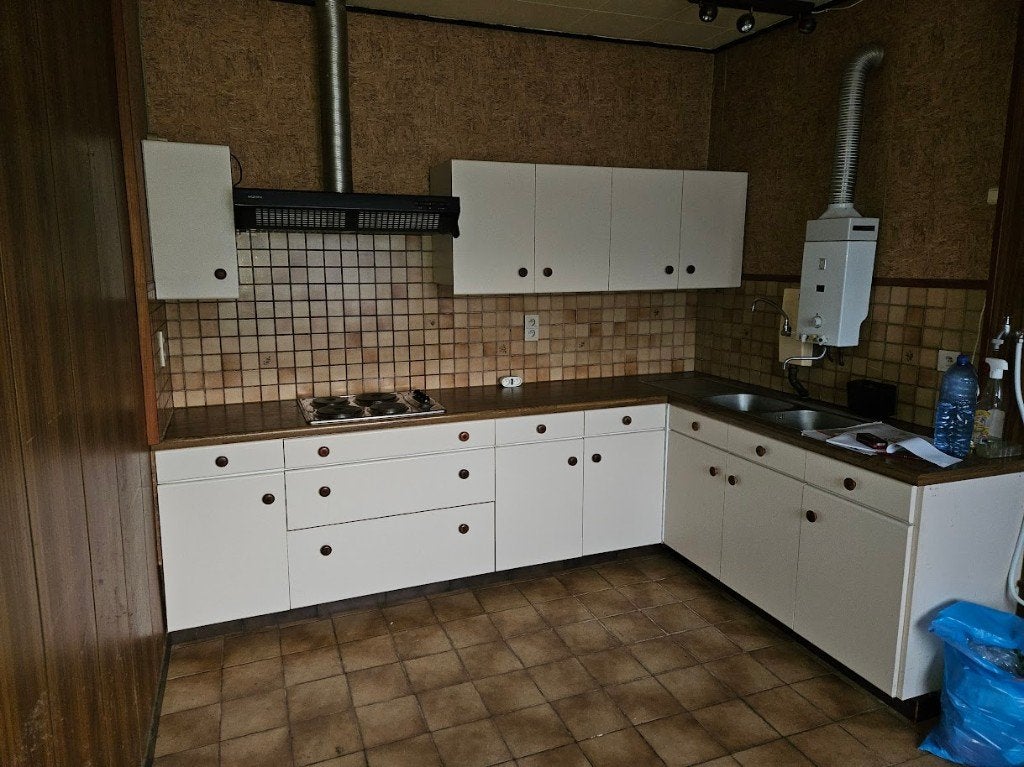 Retrokeuken, Huis en Inrichting, Keuken | Complete keukens, Ophalen, Gebruikt, Hout, Hoekkeuken
