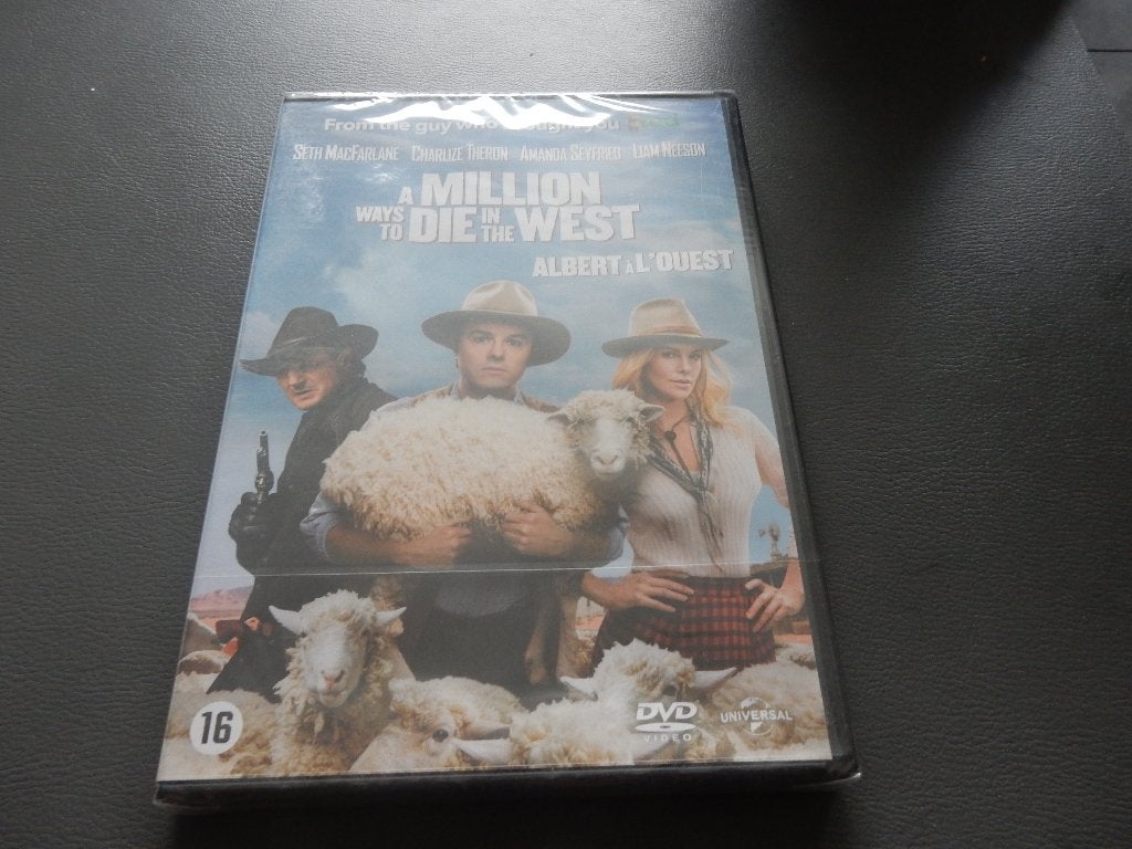nr.1406- Dvd: a million ways to die in the west - komedie, CD & DVD, DVD | Comédie, Comédie d'action, Enlèvement ou Envoi, Anglais