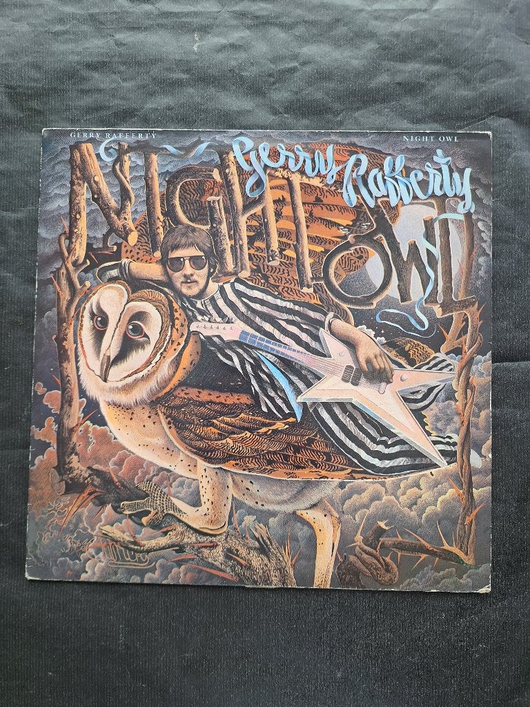 GERRY RAFFERTY "Night Owl" poprock LP (1979) IZGS, LP, Gebruikt, Verzenden, Poprock