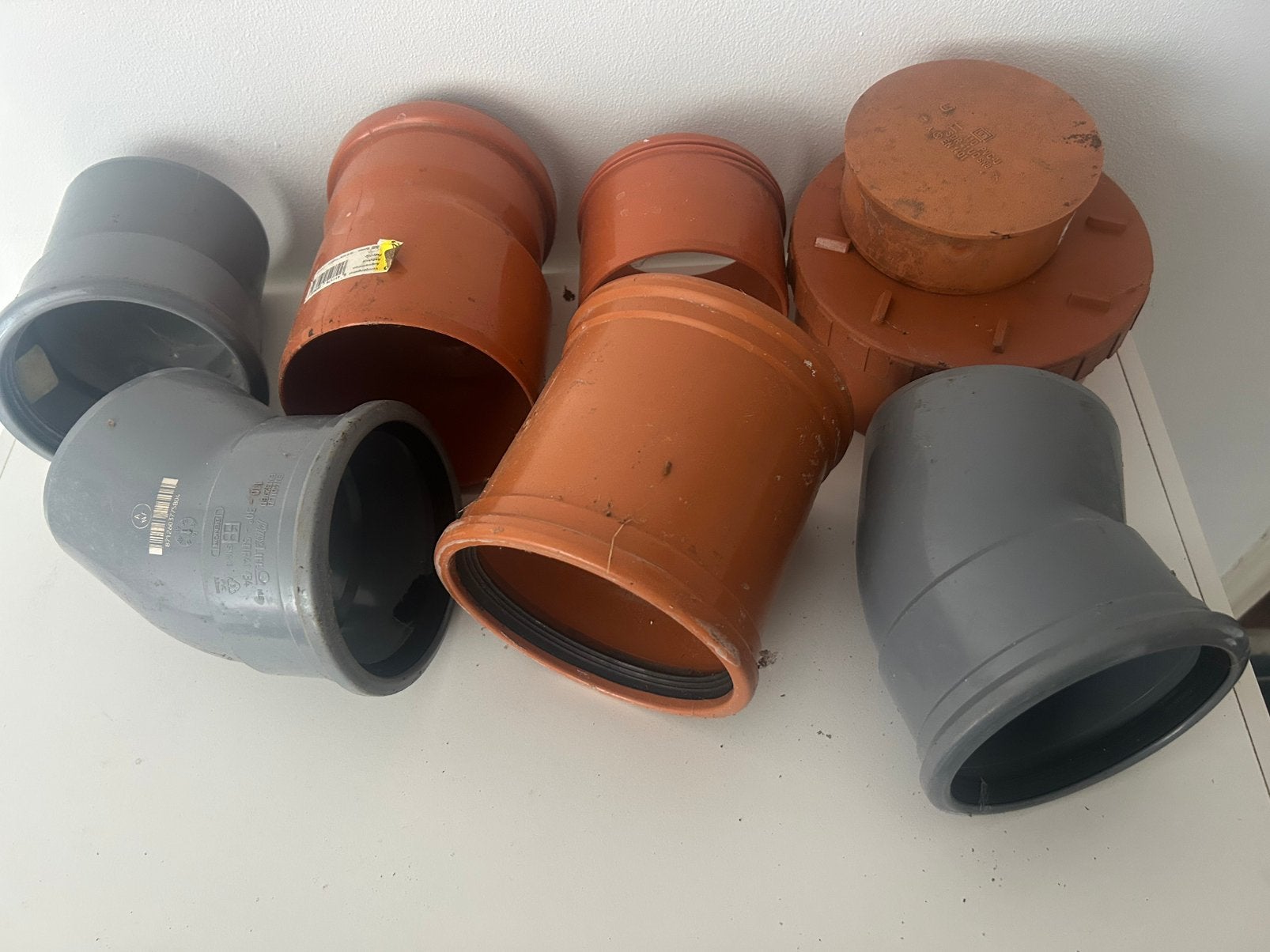 Pièces excédentaires en PVC, Bricolage & Construction, Enlèvement, Comme neuf, PVC