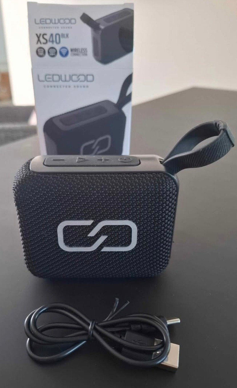 enceinte Bluetooth Ledwood XS40BLK, Bluetooth, Enlèvement, Neuf