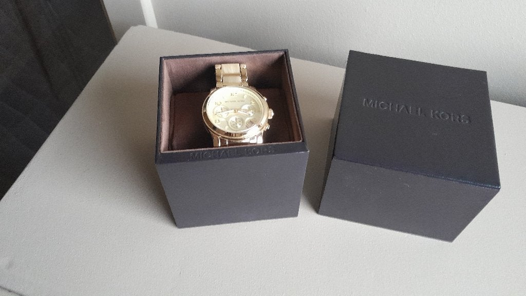 Horloge Michael Kors, Ophalen of Verzenden, Zo goed als nieuw