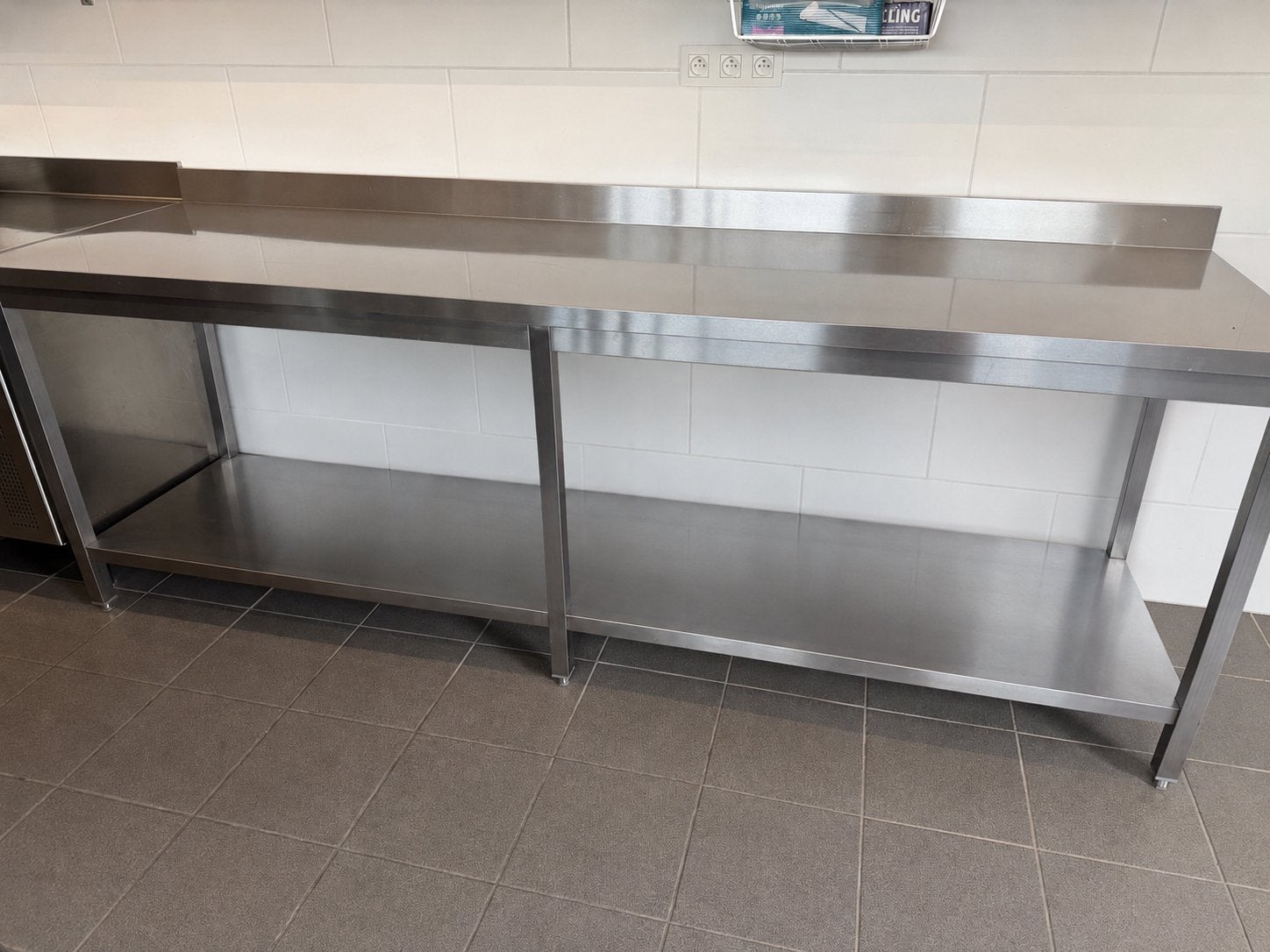 Table de travail professionnelle en acier inoxydable 250, Enlèvement