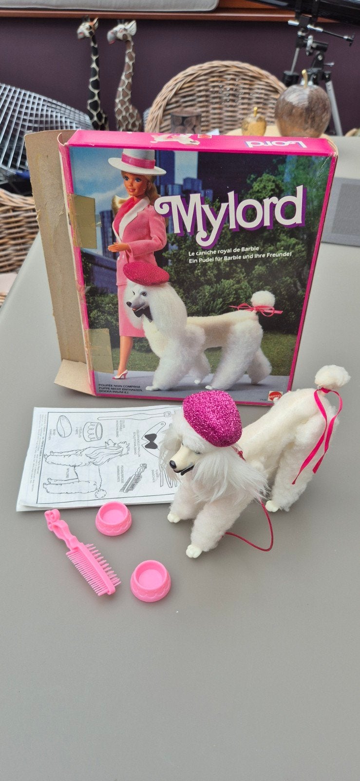 Barbie chien mylord, Enlèvement ou Envoi