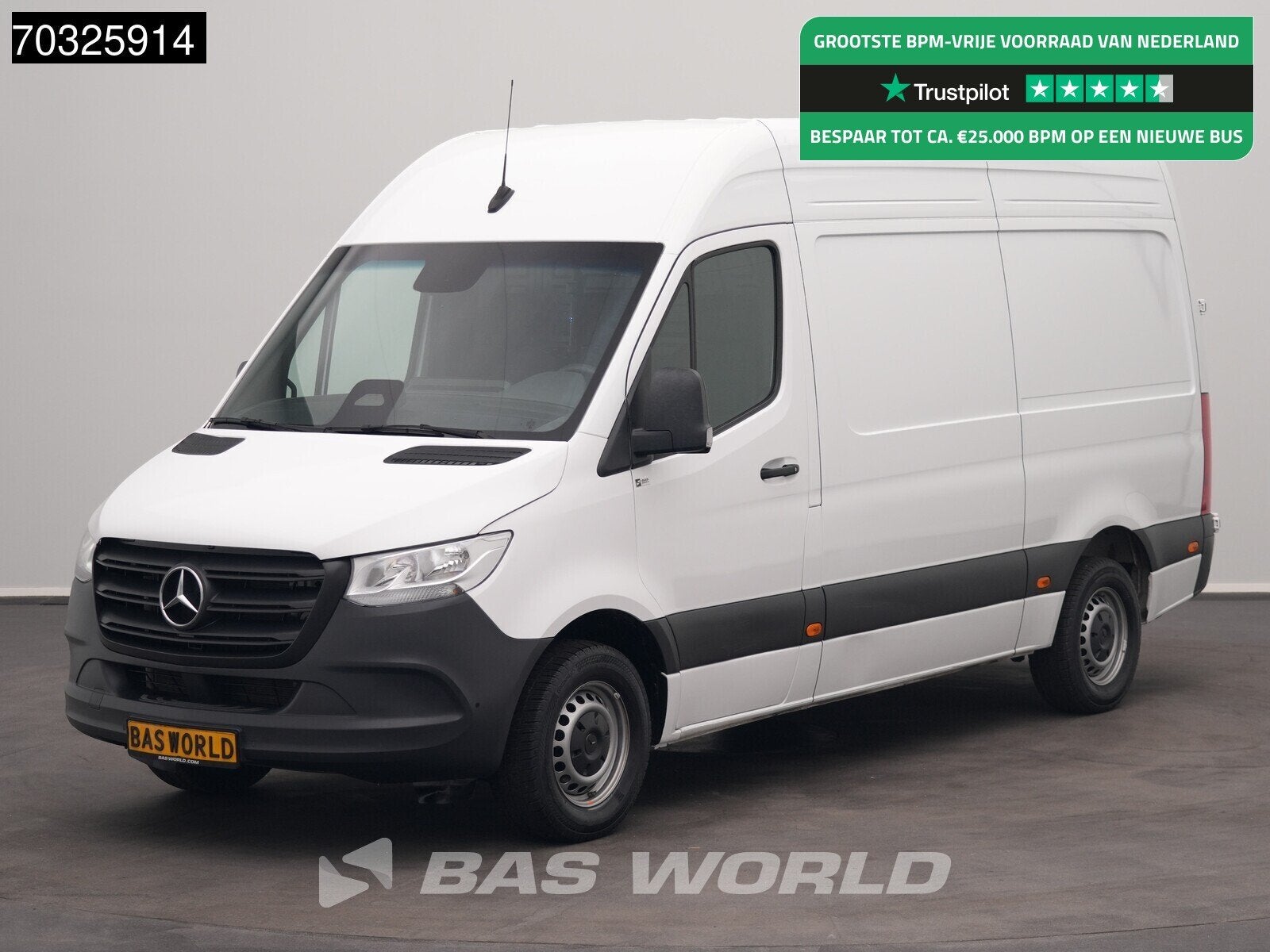 Mercedes Sprinter 317 CDI L2H2 Navi Airco Cruise Camera 10in, Achat, Euro 6, Entreprise, 3 places