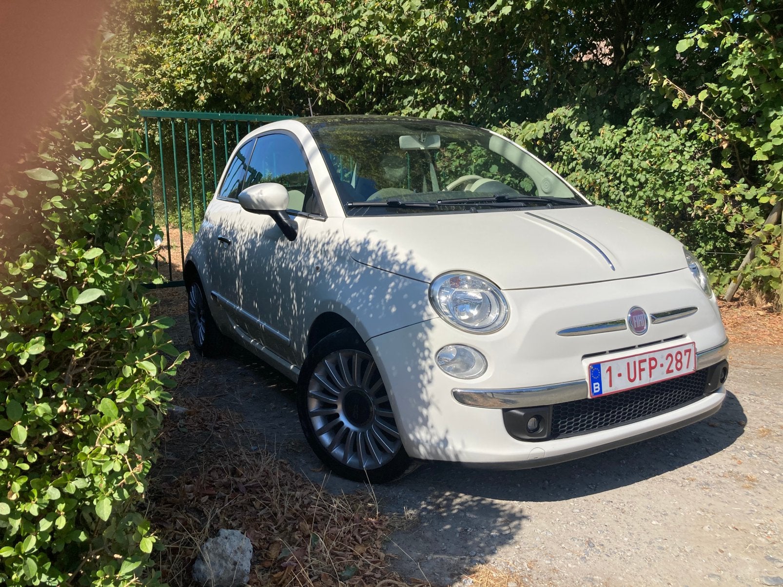 Mooie fiat 500, benzine, 1e eigenaar, 94.000km, Auto's, Fiat, Bluetooth, Euro 5, Handgeschakeld, Particulier