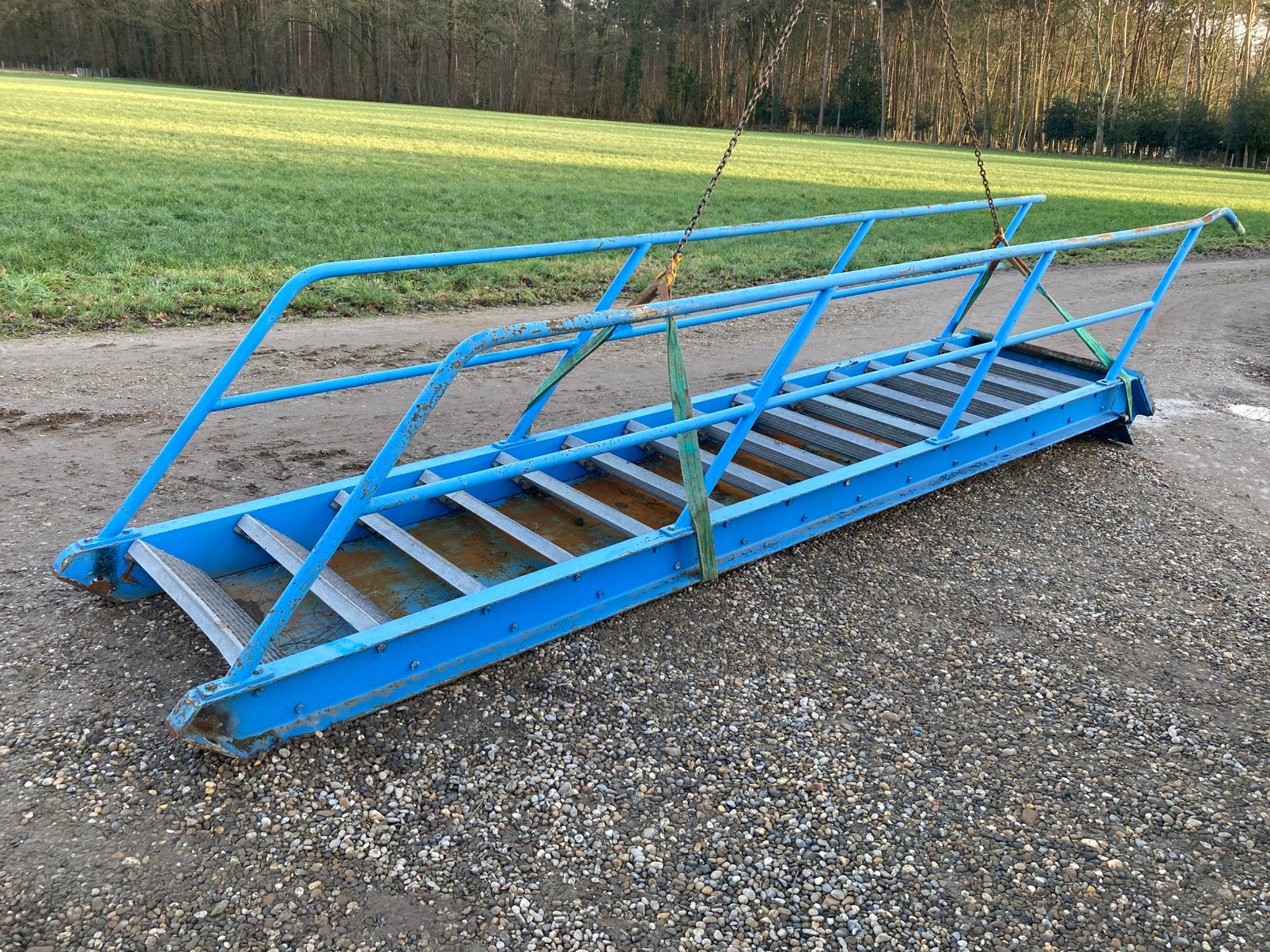 3 lange trappen, zolderhoogte 3m, Doe-het-zelf en Bouw, Ladders en Trappen, Ophalen, Gebruikt, Trap, 2 tot 4 meter