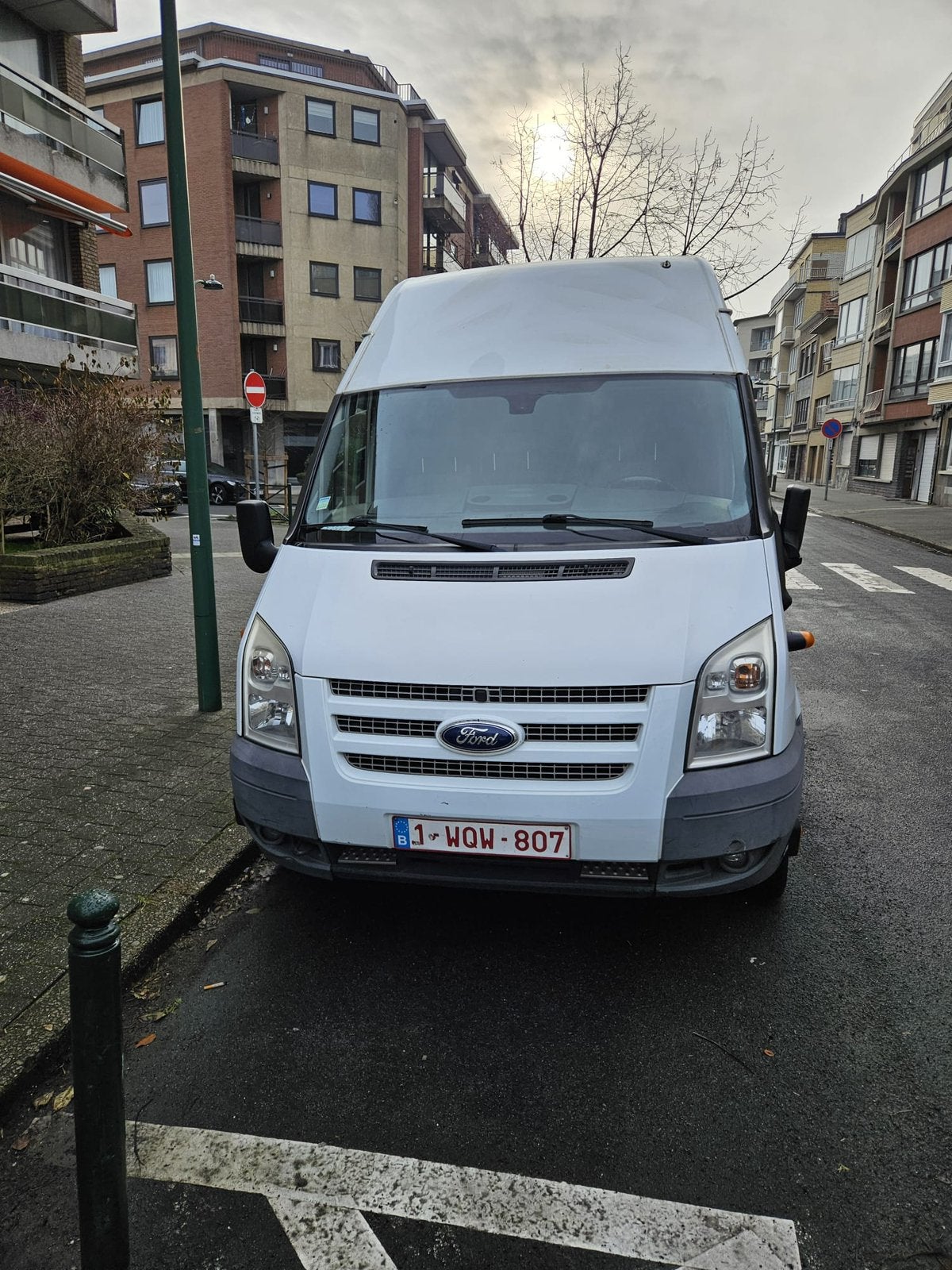 Ford Transit 2.2td Lange chassis 2014 Airco Euro 5, Autos, Camionnettes & Utilitaires, Particulier, ABS, Airbags, Air conditionné