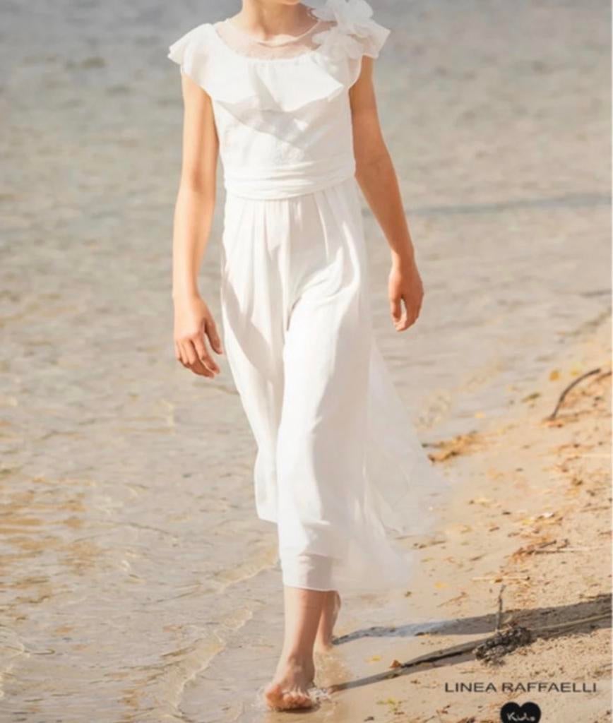 Linea Raffaelli kids- jumpsuit- maat 128, 8 jaar, Enlèvement ou Envoi, Comme neuf, Fille, Autres types