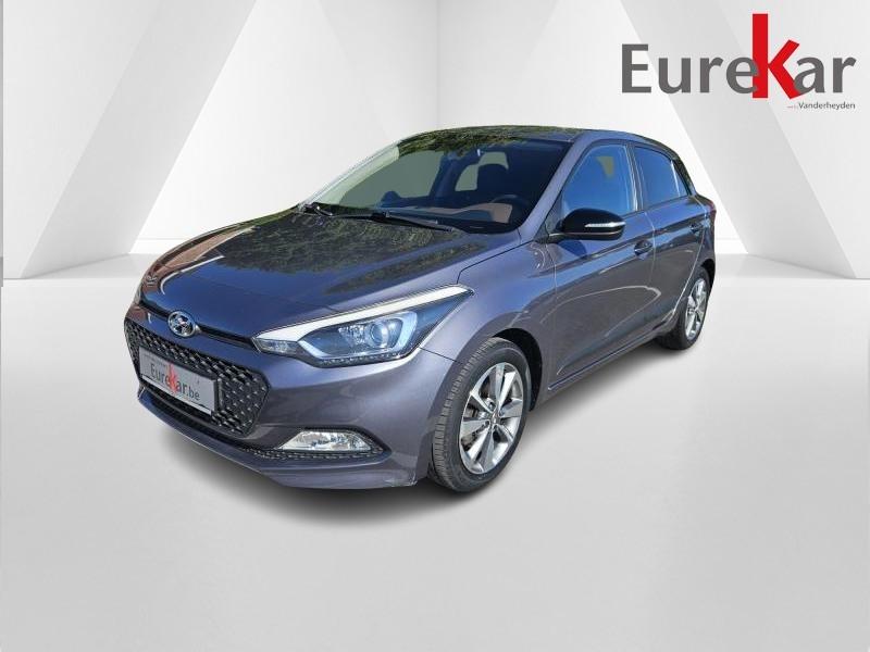 Hyundai i20 1.2E, Auto's, Hyundai, Euro 6, 62 kW, Bruin, Handgeschakeld
