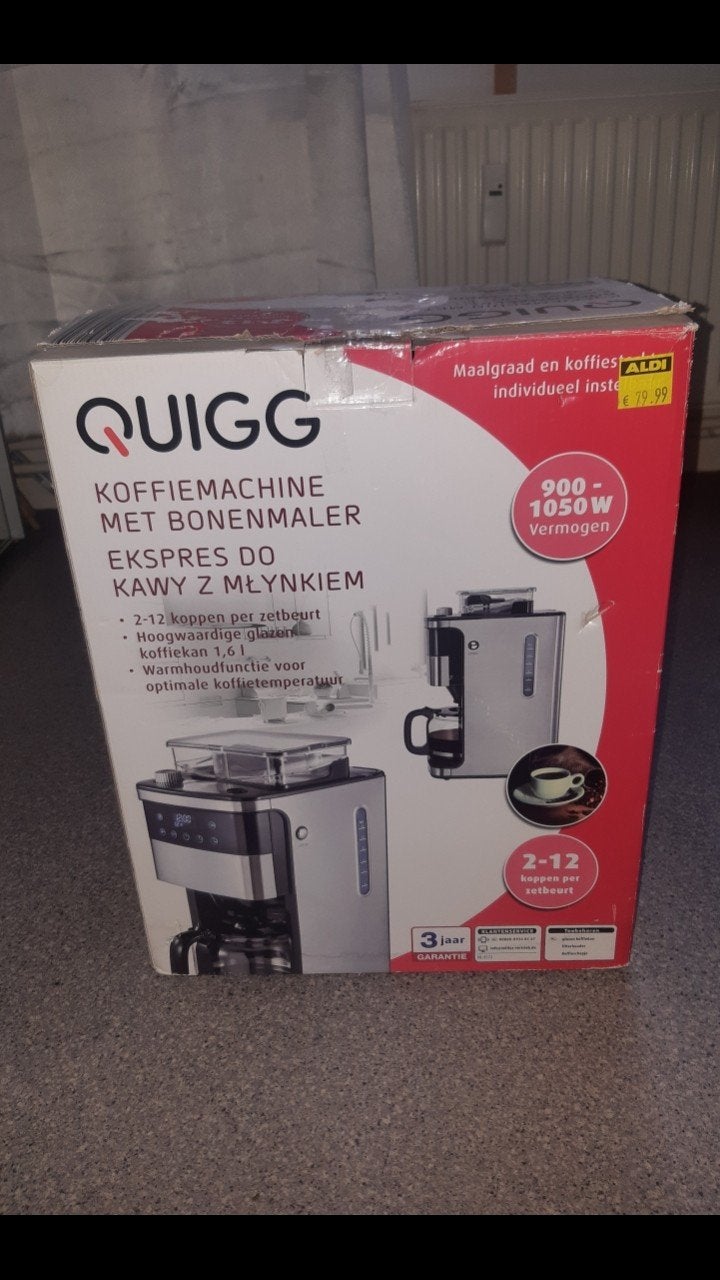 Machine à café QUIGG, Electroménager, Enlèvement, Cafetière