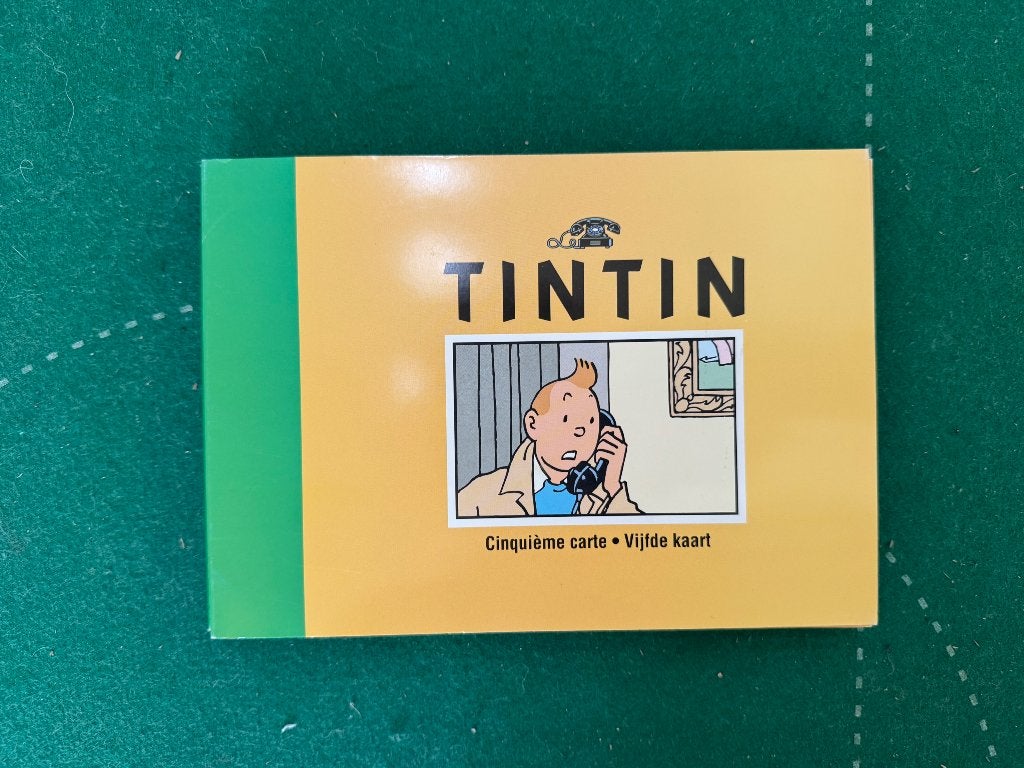 6 cartes de téléphone Tintin, Collections, Cartes de téléphone, Enlèvement