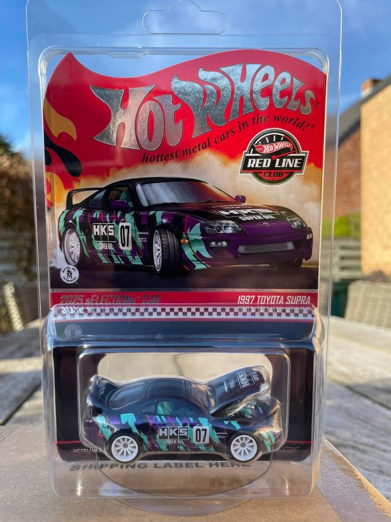 Hot wheels toyota supra rlc hotwheels, Ophalen of Verzenden, Zo goed als nieuw