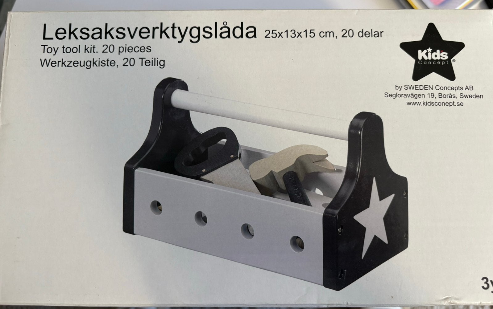 Speelset werkmateriaal kinderen, Ophalen, Nieuw