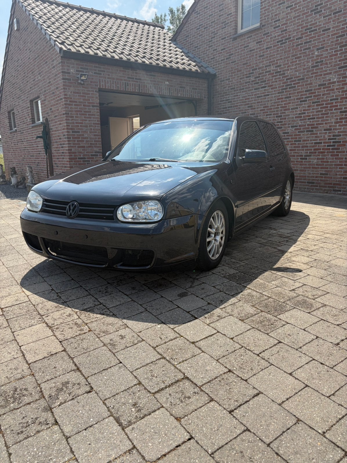 Golf 4, Auto's, Voorwielaandrijving, Stof, Zwart, 4 cilinders