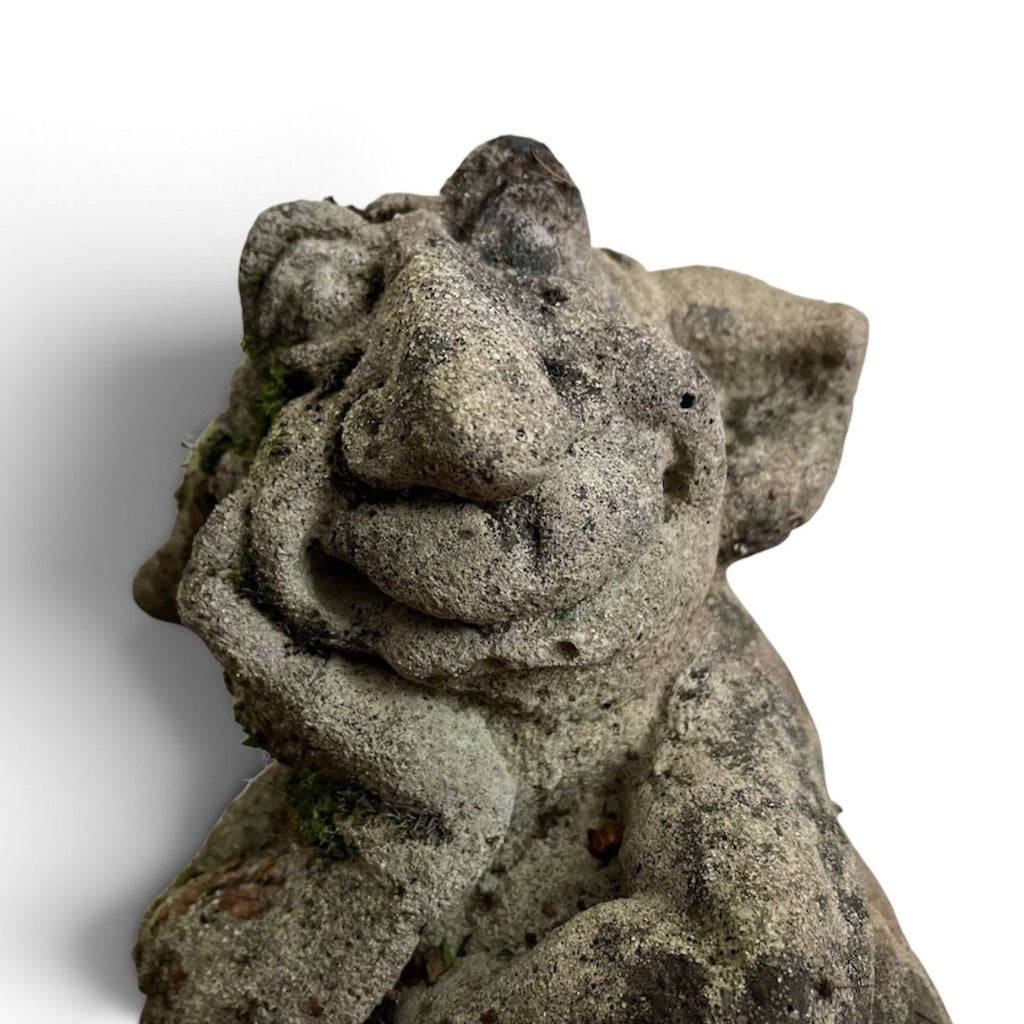 Trol of kabouter, fantasy, sprookjes, gargoyle, Jardin & Terrasse, Enlèvement, Béton