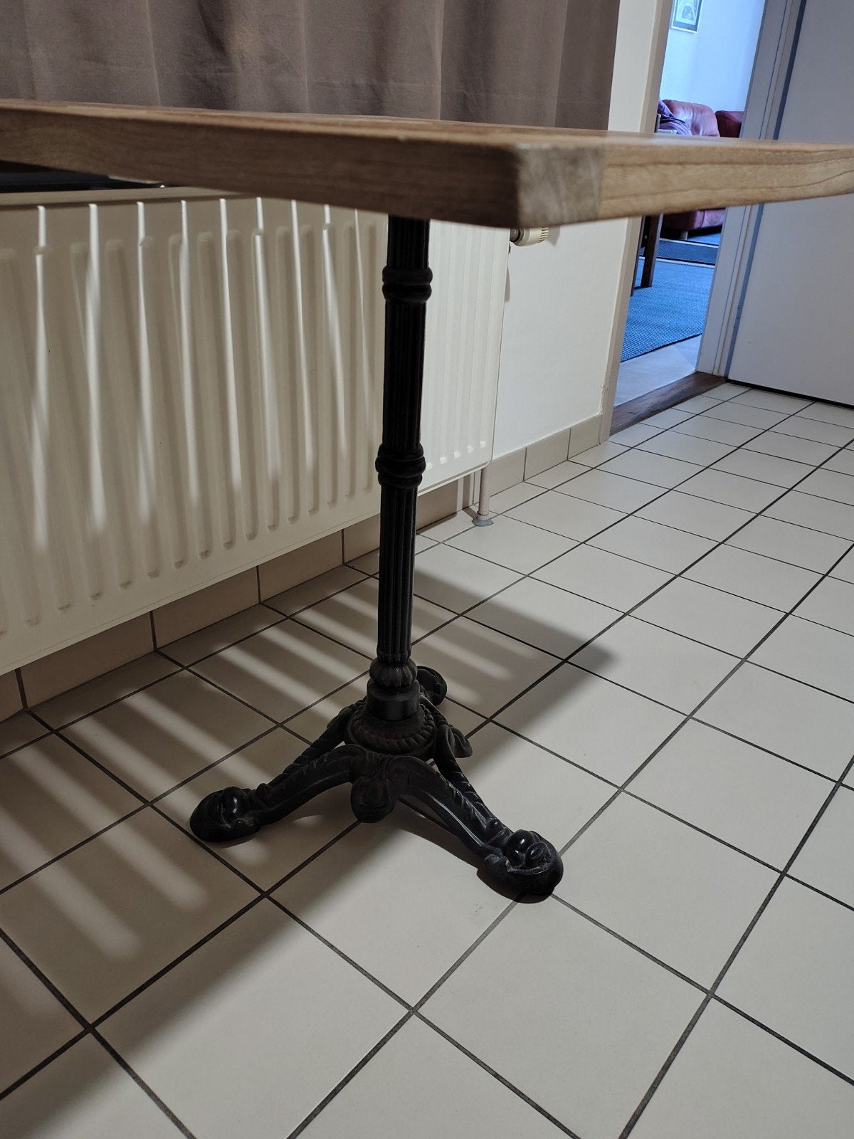 Tuin of terras tafel, Ophalen