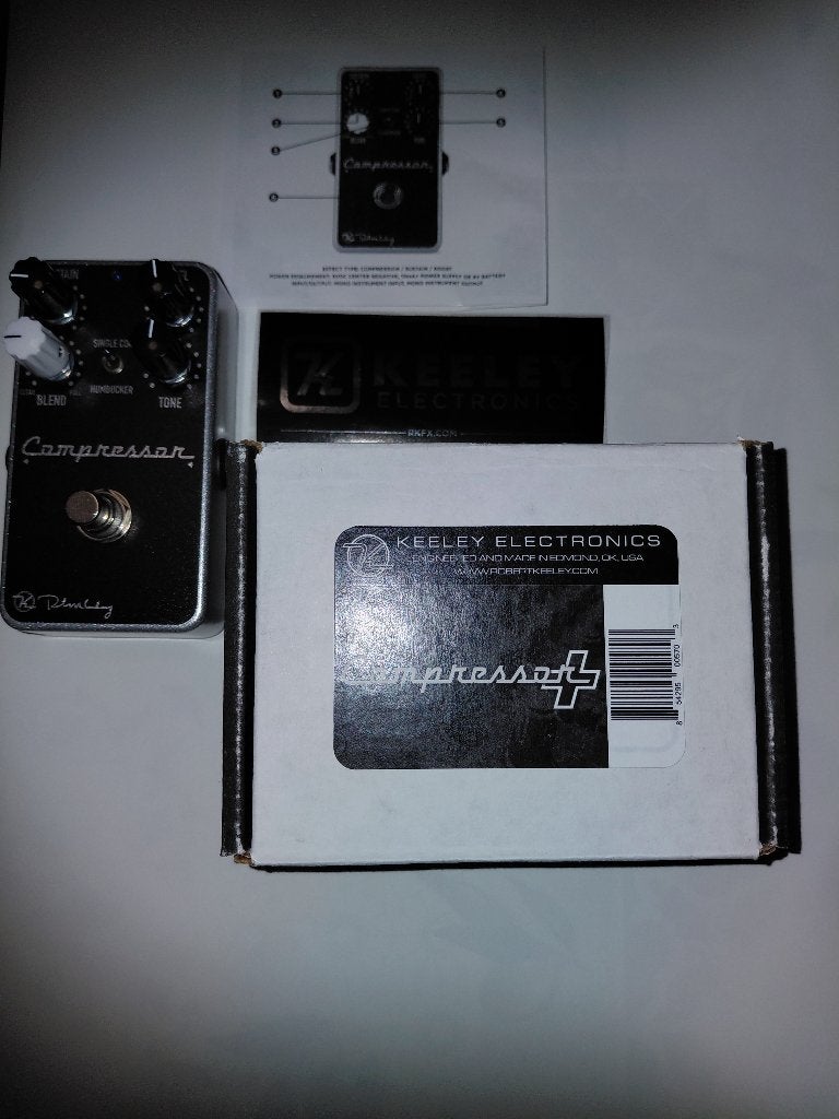 Pedale compressor Keeley, Musique & Instruments, Effets, Enlèvement ou Envoi, Comme neuf, Autres types