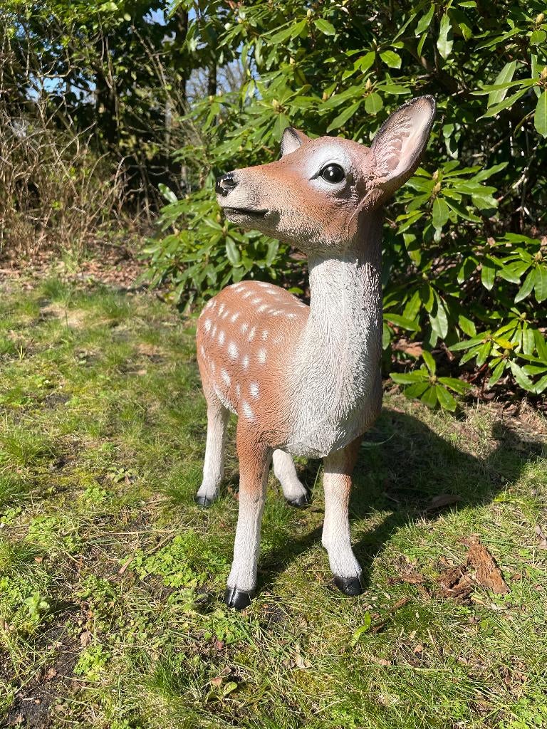 Image Cerf, jardin, forêt, pelouse, ferme 50cm, Jardin & Terrasse, Statues de jardin, Neuf, Animal, Synthétique, Enlèvement