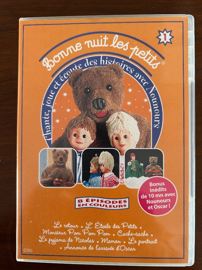 Bonne nuit les petits - 8 épisodes en couleurs - DVD, CD & DVD, Enlèvement ou Envoi, Comme neuf, Anglais, Anglais