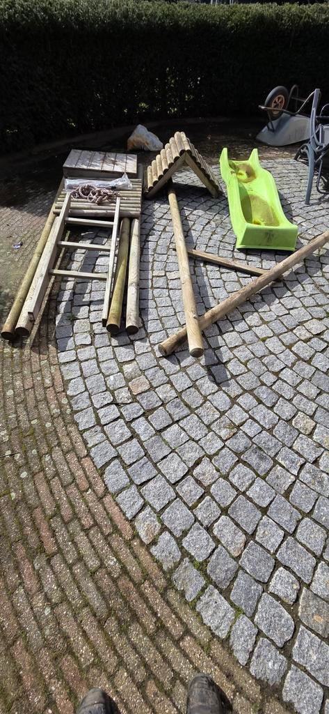 Speeltoestel meg schommel, Ophalen, Schommel