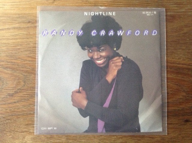 single randy crawford, 7 inch, Ophalen of Verzenden, Beschermende buitenhoes, R&B en Soul