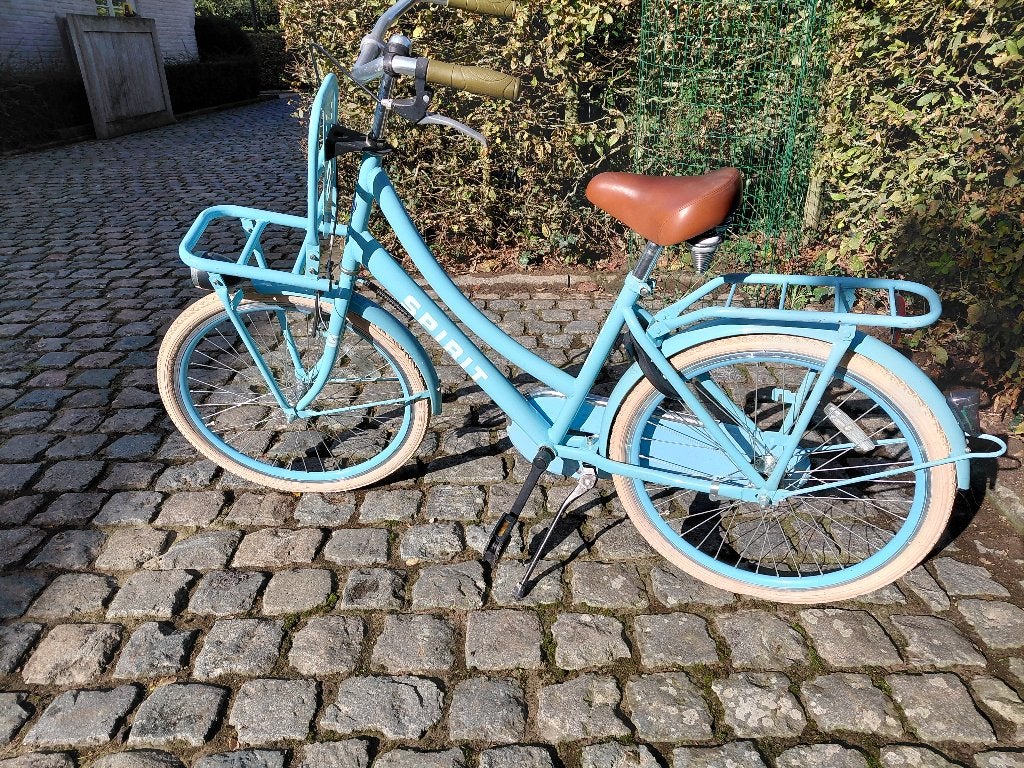 Spirit Cargo Meisjesfiets Blauw 24 inch, Fietsen en Brommers, Ophalen, Terugtraprem, 24 inch, Spirit