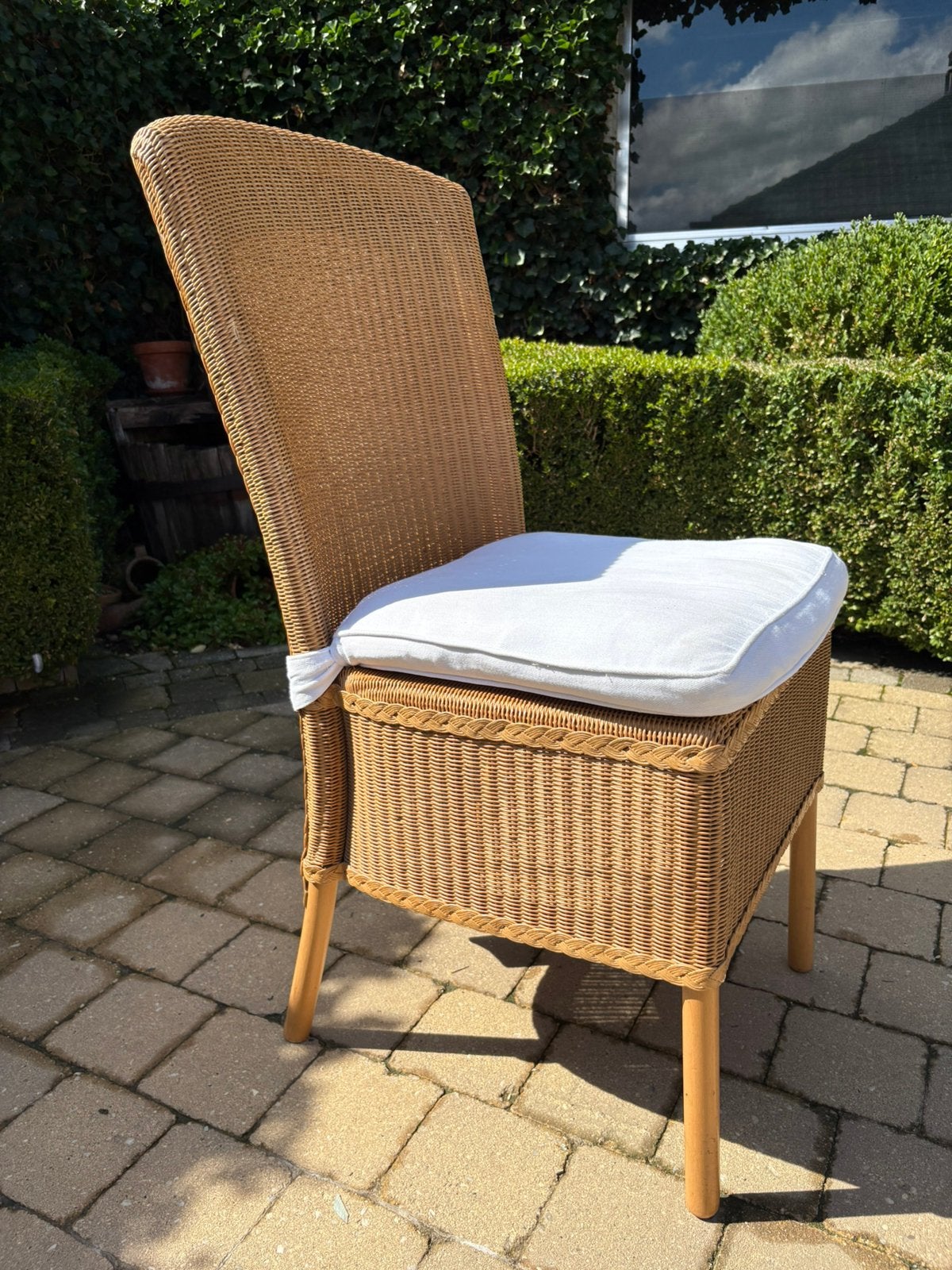 6 stoelen Loyd Loom met kussens, Ophalen, Gebruikt