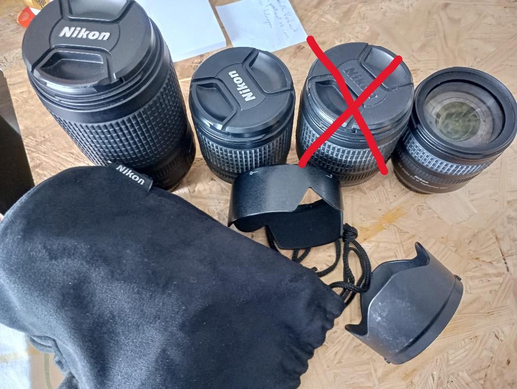 2 Nikon lenzen, Verzenden
