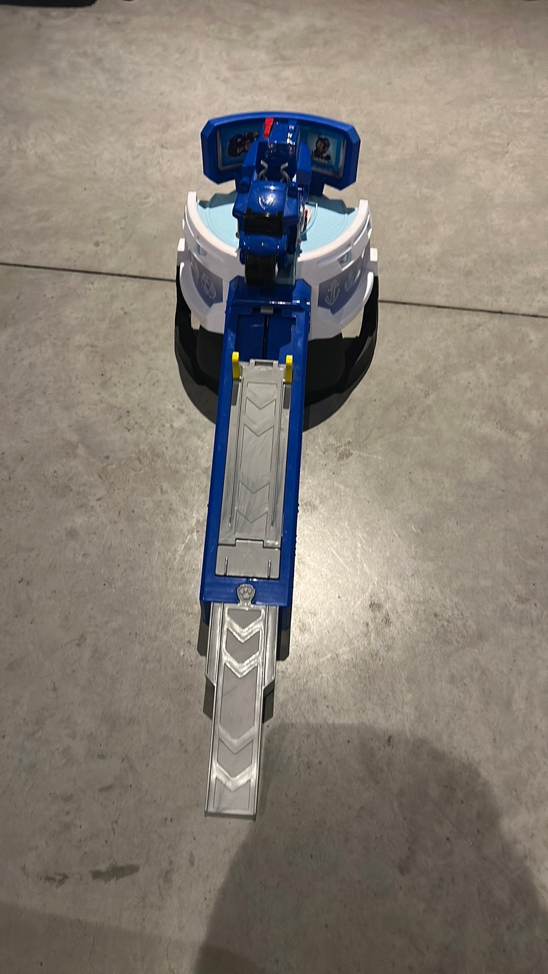 Paw patrol lanceerbaan incl moto, Ophalen, Gebruikt