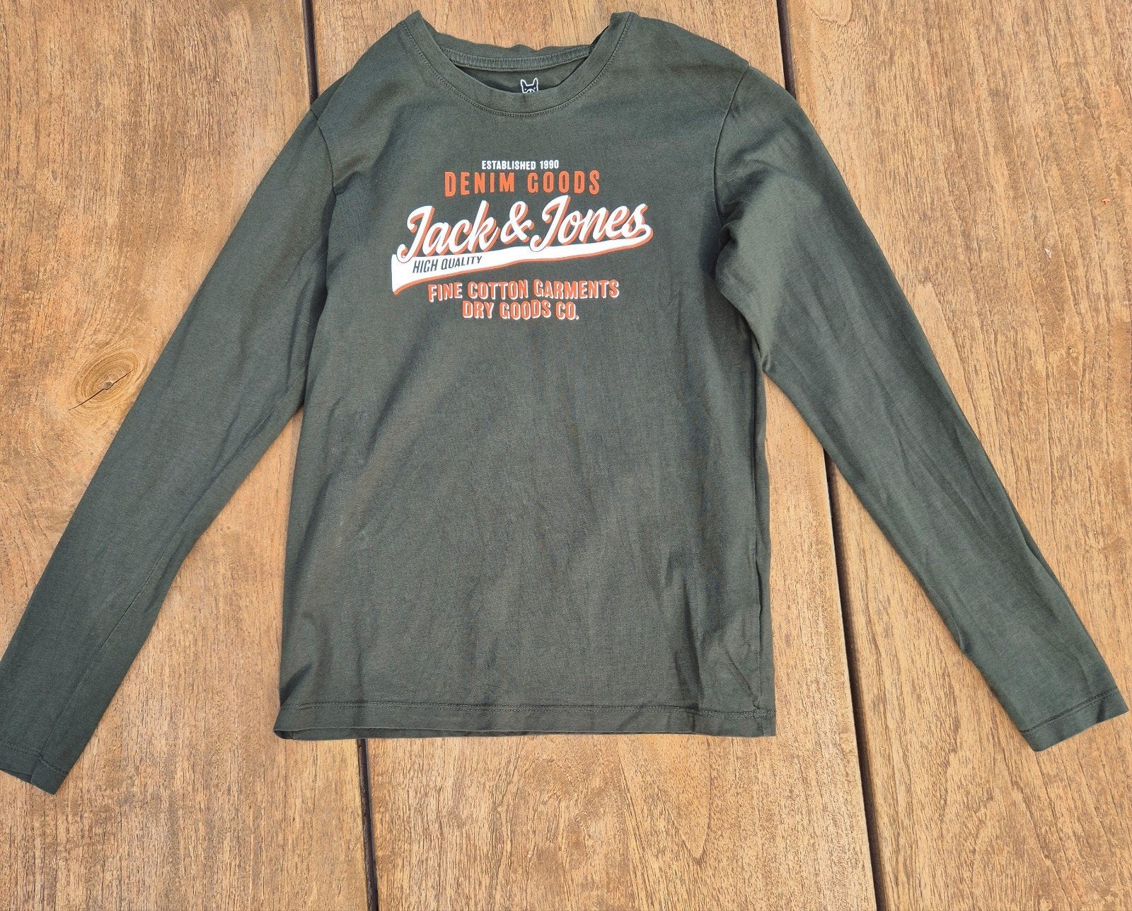 T-shirt à manches longues Jack & Jones (152), Garçon, Enlèvement ou Envoi, Chemise ou À manches longues, Comme neuf