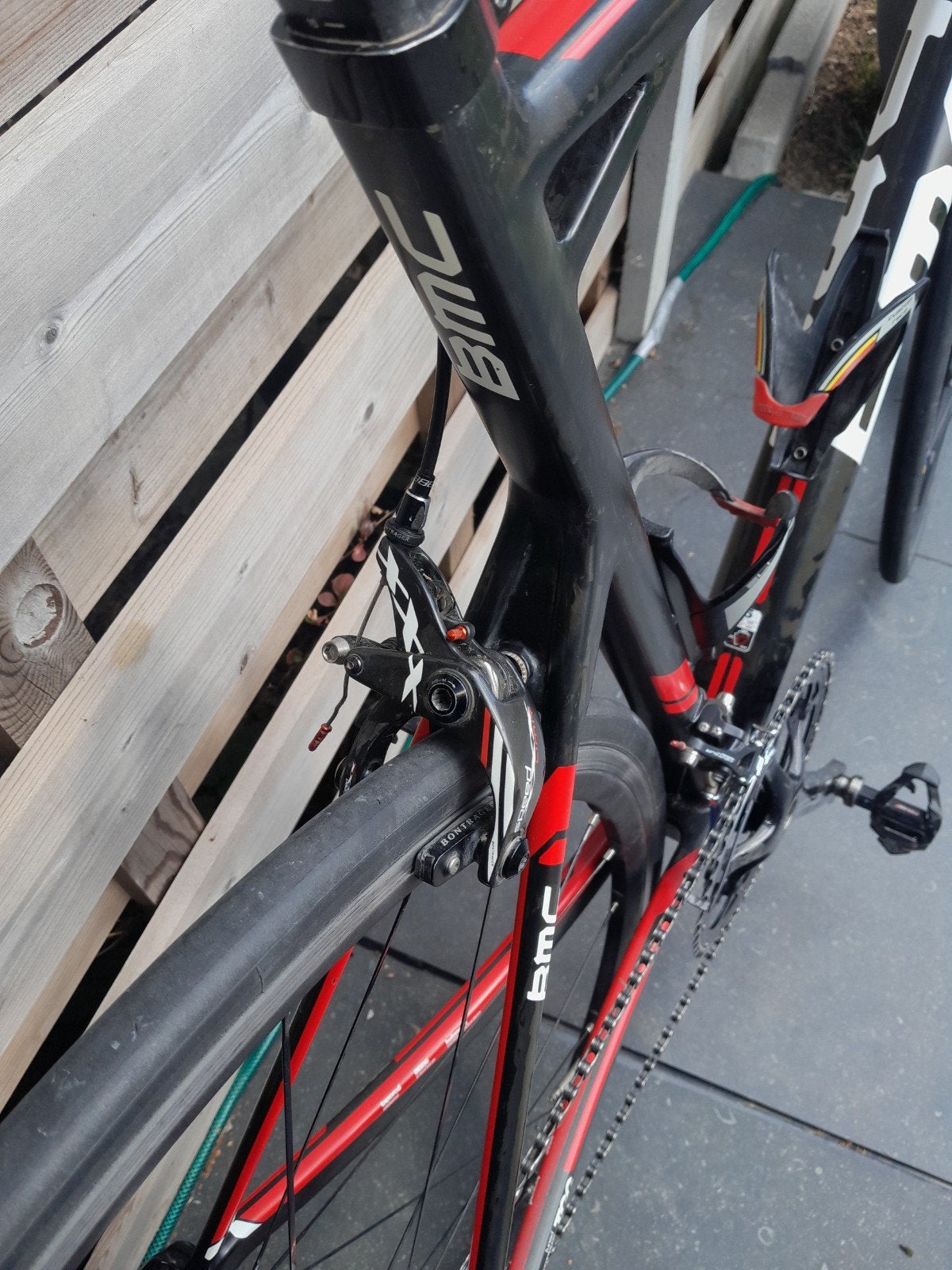 RACEFIETS BMC teammachine SLRO1 M55, Carbon, Zo goed als nieuw, Meer dan 20 versnellingen, 53 tot 57 cm