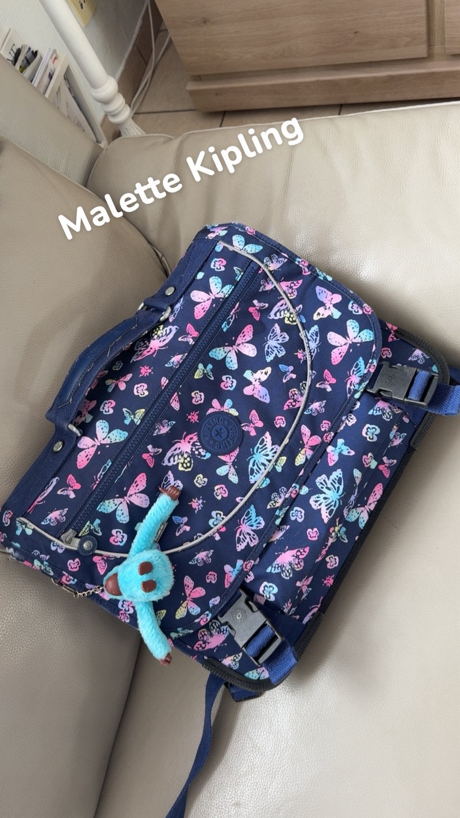 Cartable Kipling, Enlèvement, Comme neuf