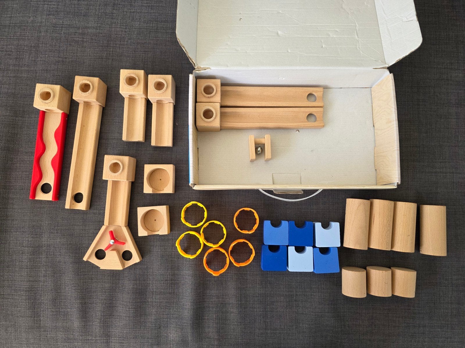 Circuit à billes en bois Playtive Junior, Ophalen
