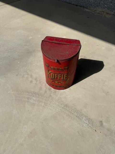 Groot Blik Koffie, Ophalen, Gebruikt, Koffie, Overige merken