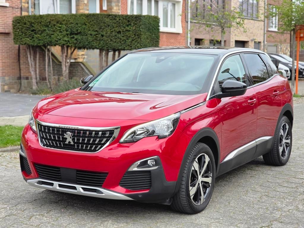 PEUGEOT 3008 1.2 ESSENCE EURO 6B CARNET D’ENTRETIEN COMPLET, Rouge, Achat, Euro 6, Entreprise