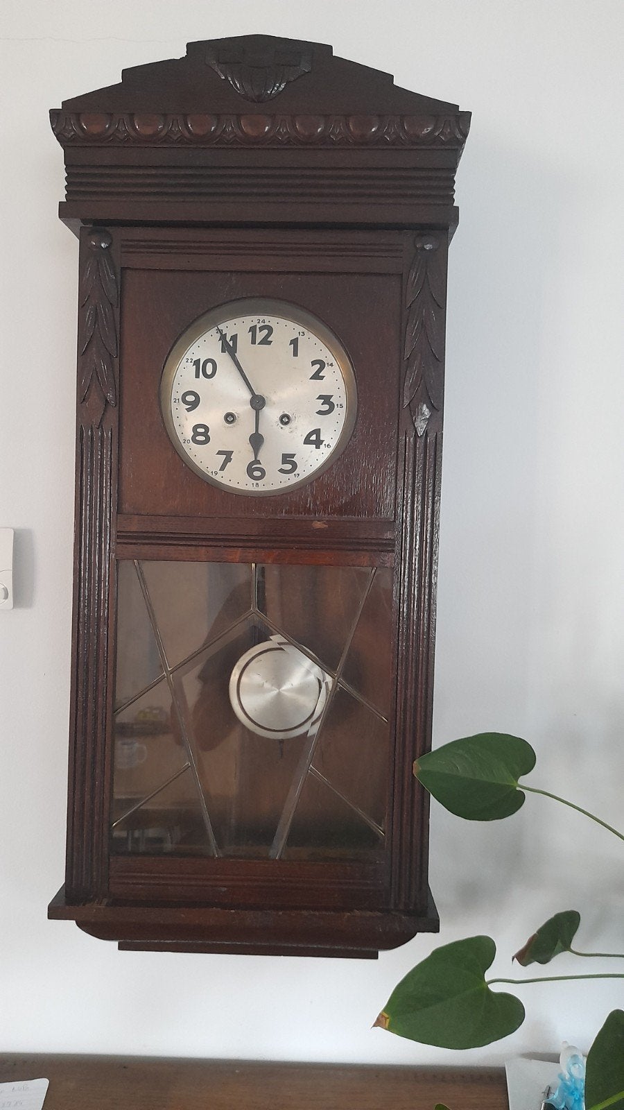wandklok, Antiquités & Art, Antiquités | Horloges, Enlèvement
