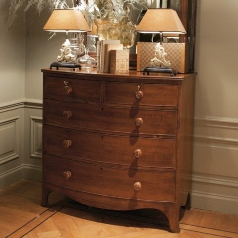 COMMODE LADEKAST DRESSOIR EICHHOLTZ BOWFRONT FLAMANT, Enlèvement