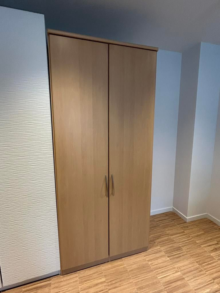 Quality Wardrobe 100x220 Beech tree look, Huis en Inrichting, Kasten | Kleerkasten, Ophalen, Zo goed als nieuw