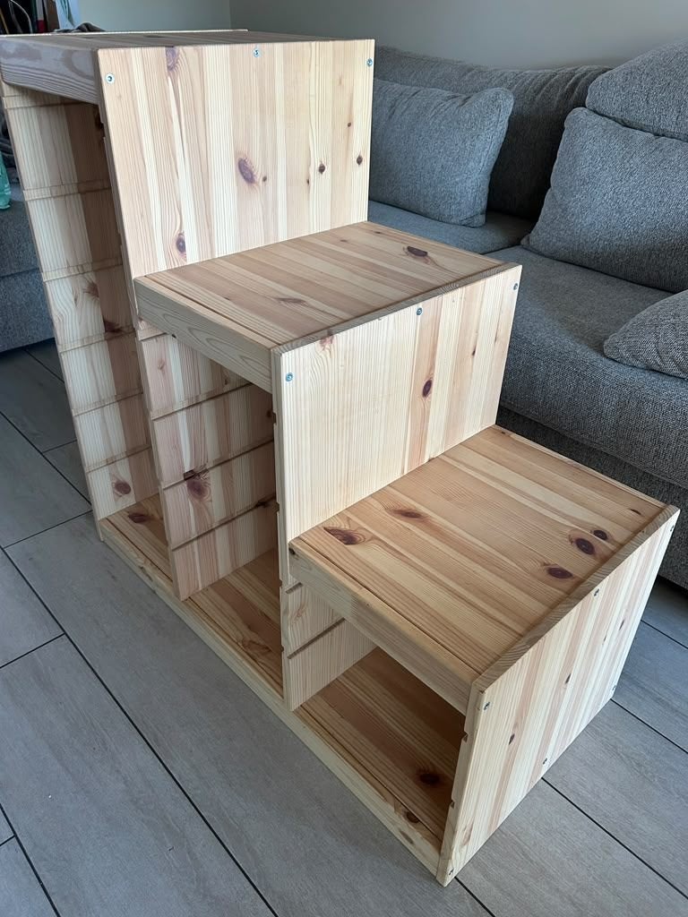 Trofast  Ikea pin 3 niveaux sans les bacs, Enfants & Bébés, Meuble de rangement, Enlèvement, Utilisé, IKEA